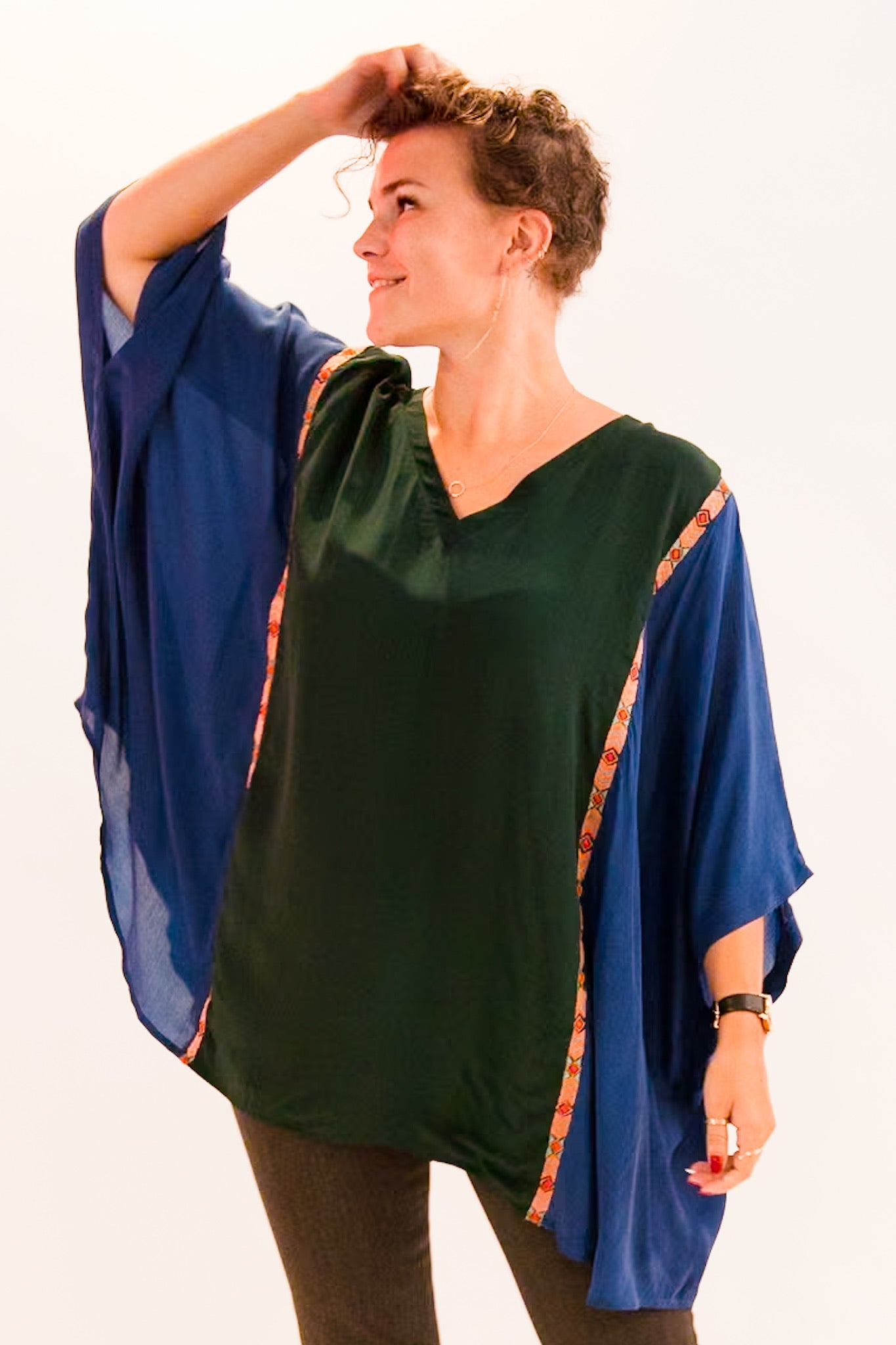 Benares - Dramatic Silhouette Top