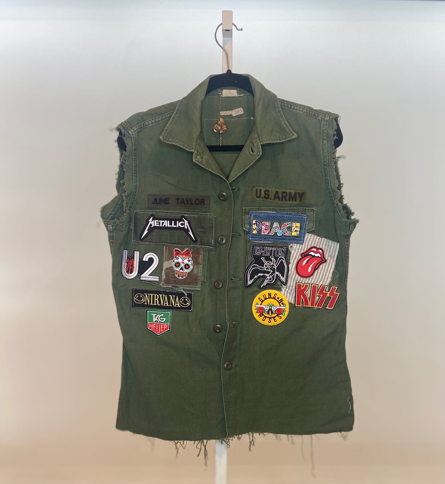 JT Vintage - Bandlove Army Jackets (Sleeveless)